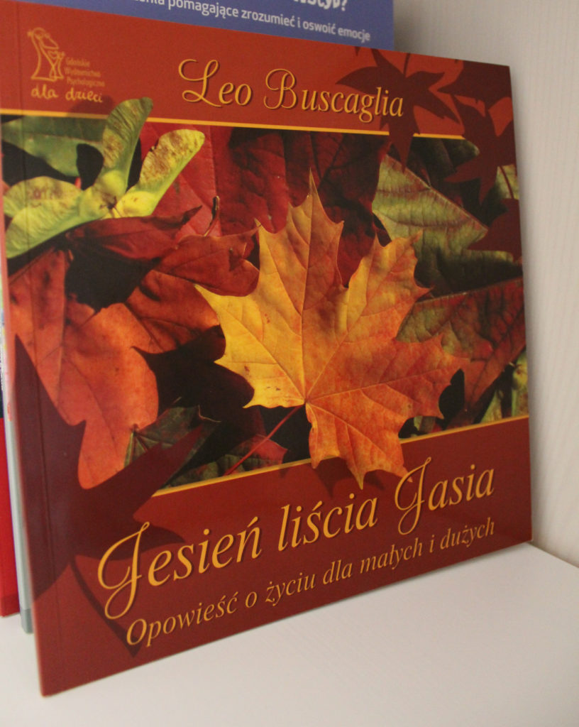 Terapeutyczna półeczka – „Jesień liścia Jasia. Opowieść o życiu dla małych i dużych” L. Buscaglia 6 img 7673 e1507115235229 1