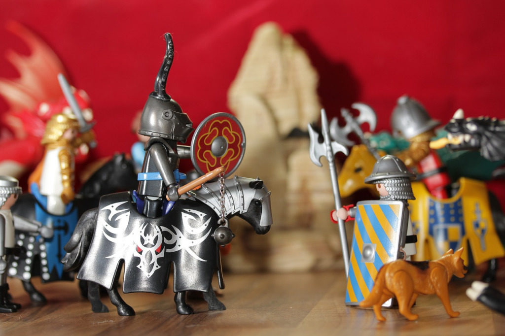 Bajka terapeutyczna dla dzieci z lękiem separacyjnym - "O dzielnym Jaśku z połówką serca" 3 playmobil 511090 1280 1